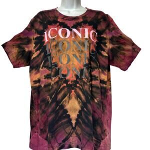 jeffree star cosmetics ICONIC heart tie-dye  t-Shirt Size XL